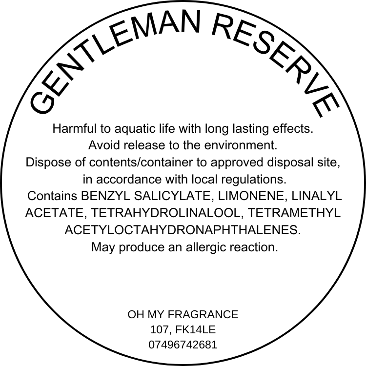 Gentleman Reserve