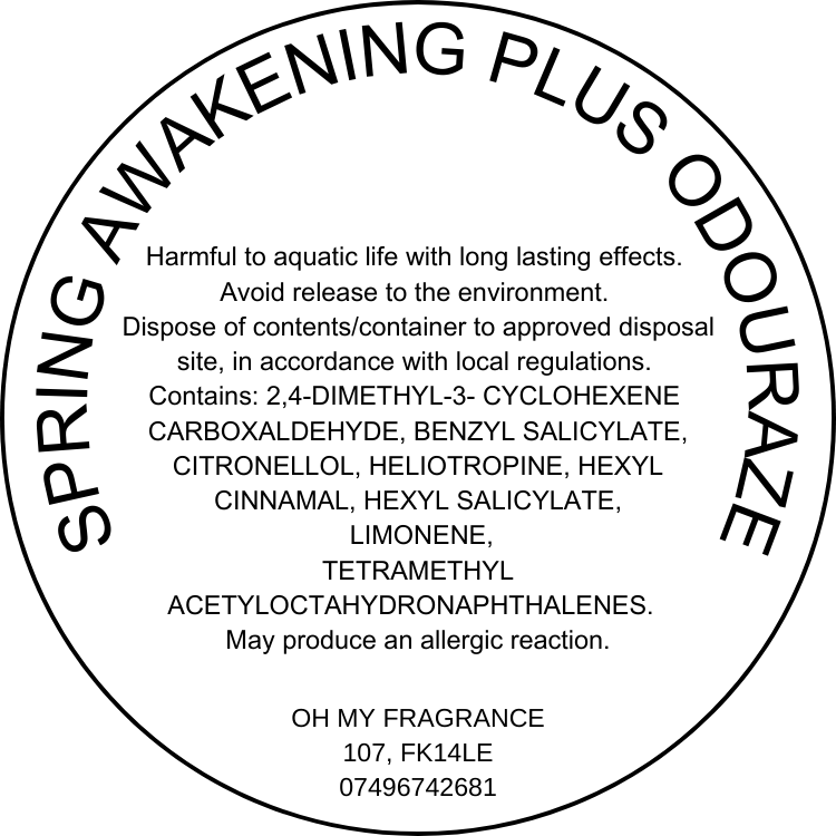 Spring Awakening Plus Odouraze