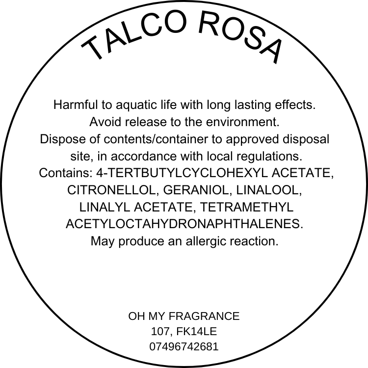 Talco Rosa