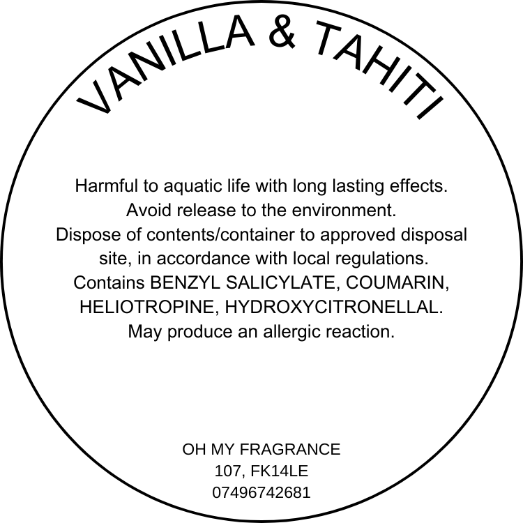 Vanilla & Tahiti