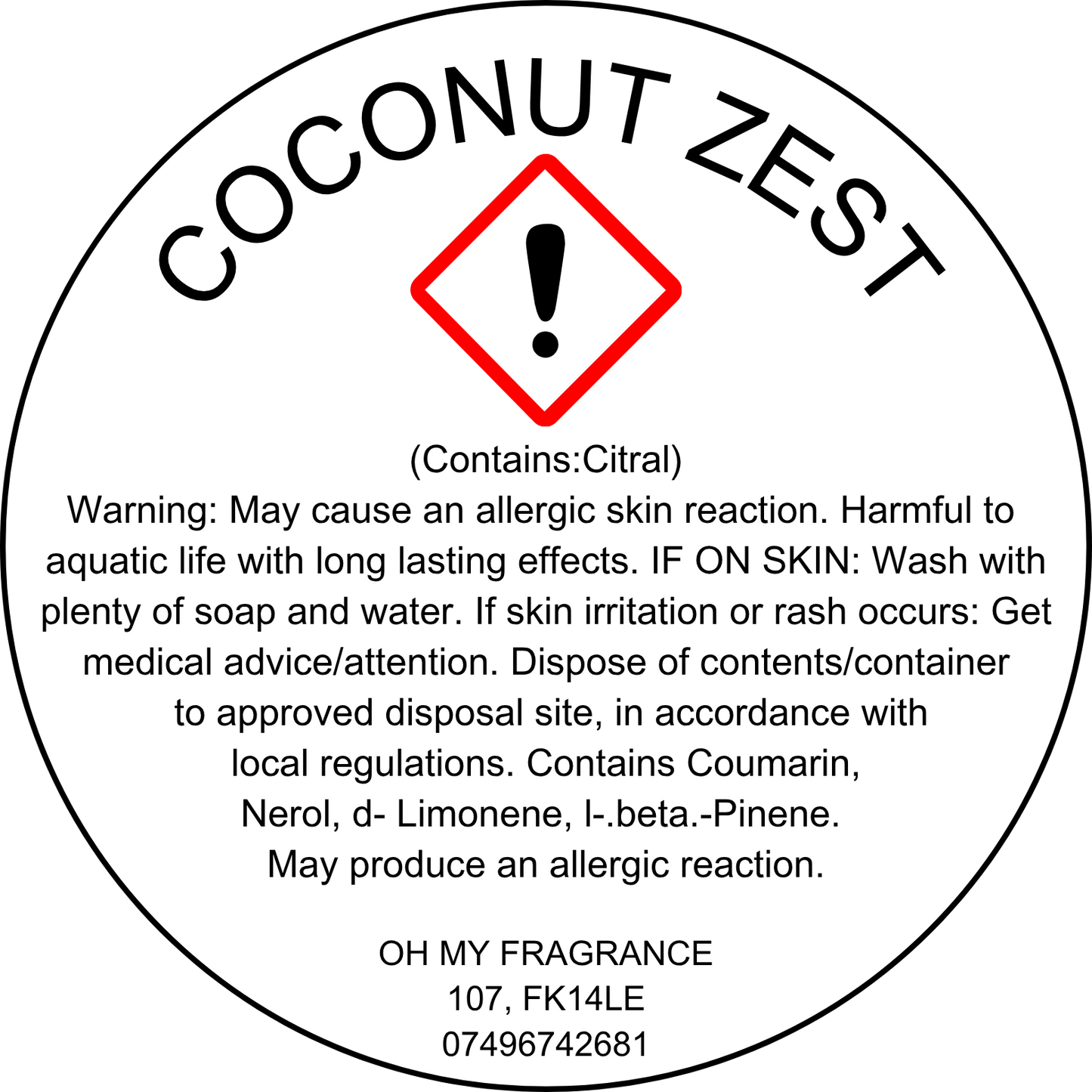 Coconut Zest